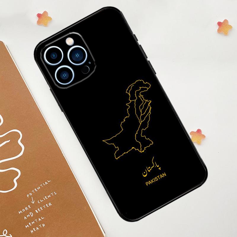 Чехол для телефона с флагом пакистанского паспорта для iPhone 15 16 14 13 12 11 Pro Max Mini Plus XS X XR Задняя крышка