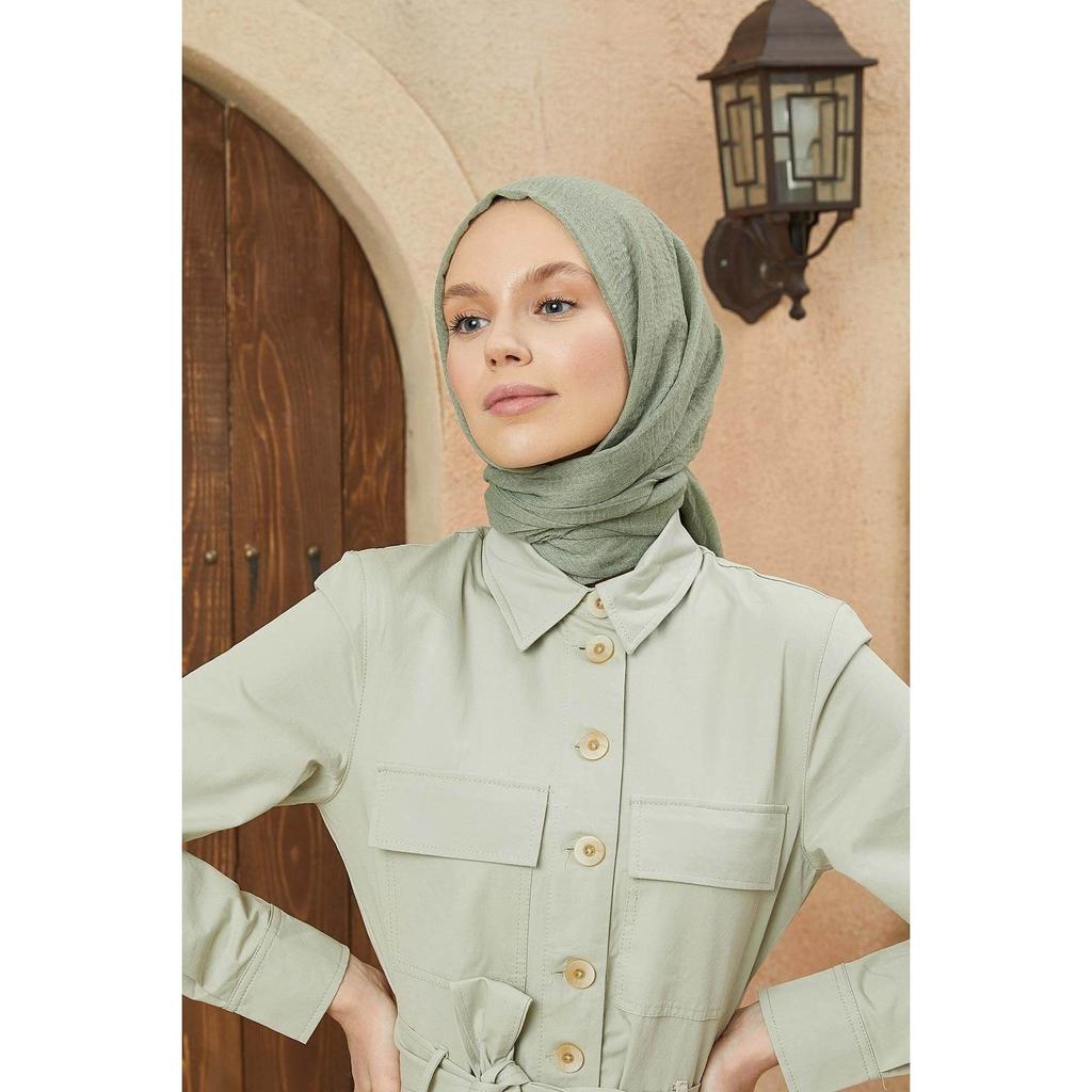 Crepe Hijab Sea Green