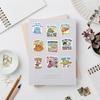 10/30/50PCS Self-mockery Sticky PVC Sticker Stationery DIY Colored Laptop Luggage Skateboard Decoration Scrapbooking