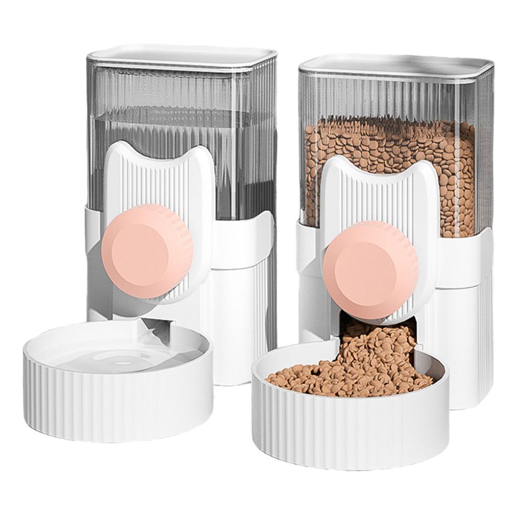 2x Подвесная Автоматическая Кормушка и Диспенсер для Воды для Хорьков и Кроликов Кроличьи Кормушки для Клеток