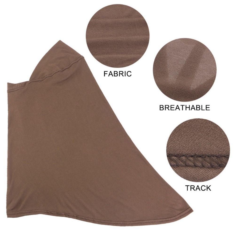 Modal Cotton Islamic Headscarf Rayon Cotton Turban Headband Turbans Muslim Hijab  For Women