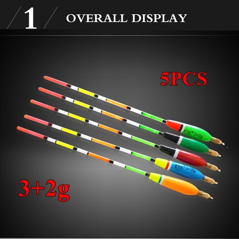 42g 5pcslot Floatage 32g Ftk 52g 62g Mixed Color Barguzinsky Float Vertical For Carp Fishing