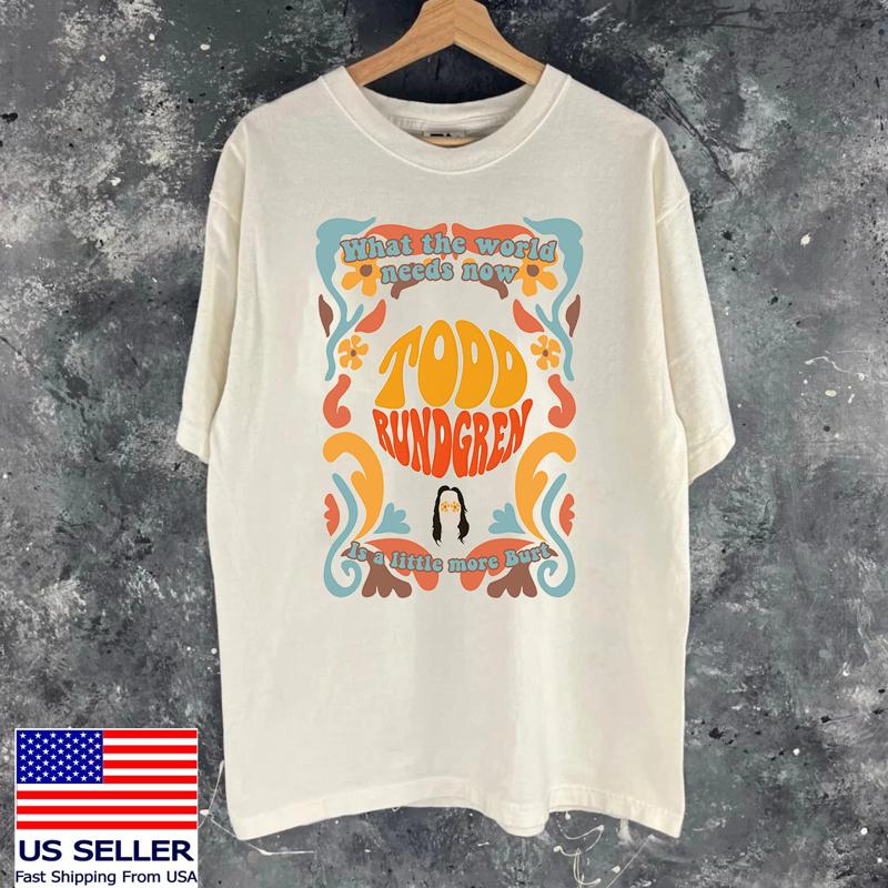 Todd Rundgren What The World Needs Now Tour T Shirt Full Size S 5Xl