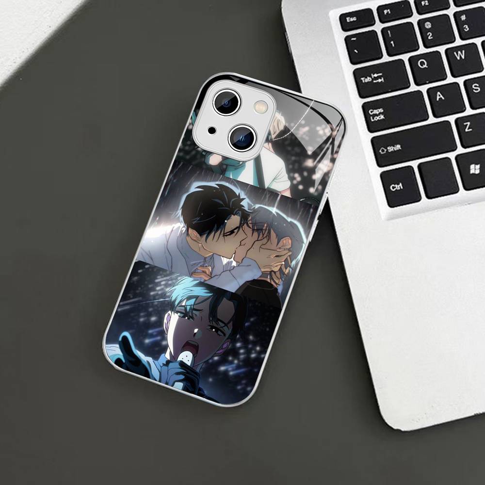 Мультяшный Инопланетянин Сцена Иван Тилл Для IPhone 14 13 12 Mini 11 Pro XS Max X XR 14 Plus Закаленное Стекло Чехол