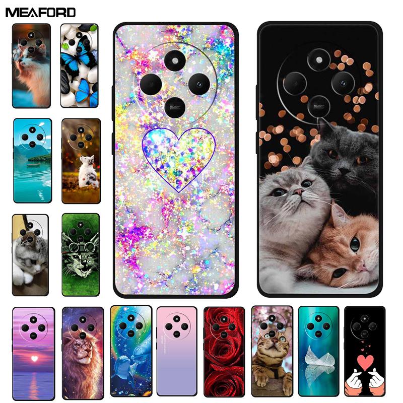 For Xiaomi Poco C75 Case Poco C75 4G Cover Funda Lovely TPU Shockproof Painted Silicone Phone Back Cover For Xiaomi Poco C75 Bag