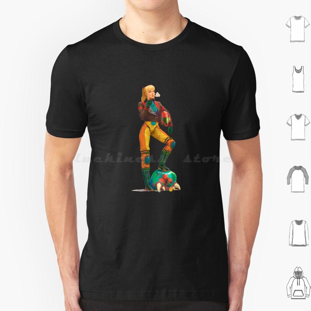 Metroid T Shirt Men Women Kids Samus Metroid Game Videogame Retro Tough Chick Samus Aran Women Strong Dread Space Pirate