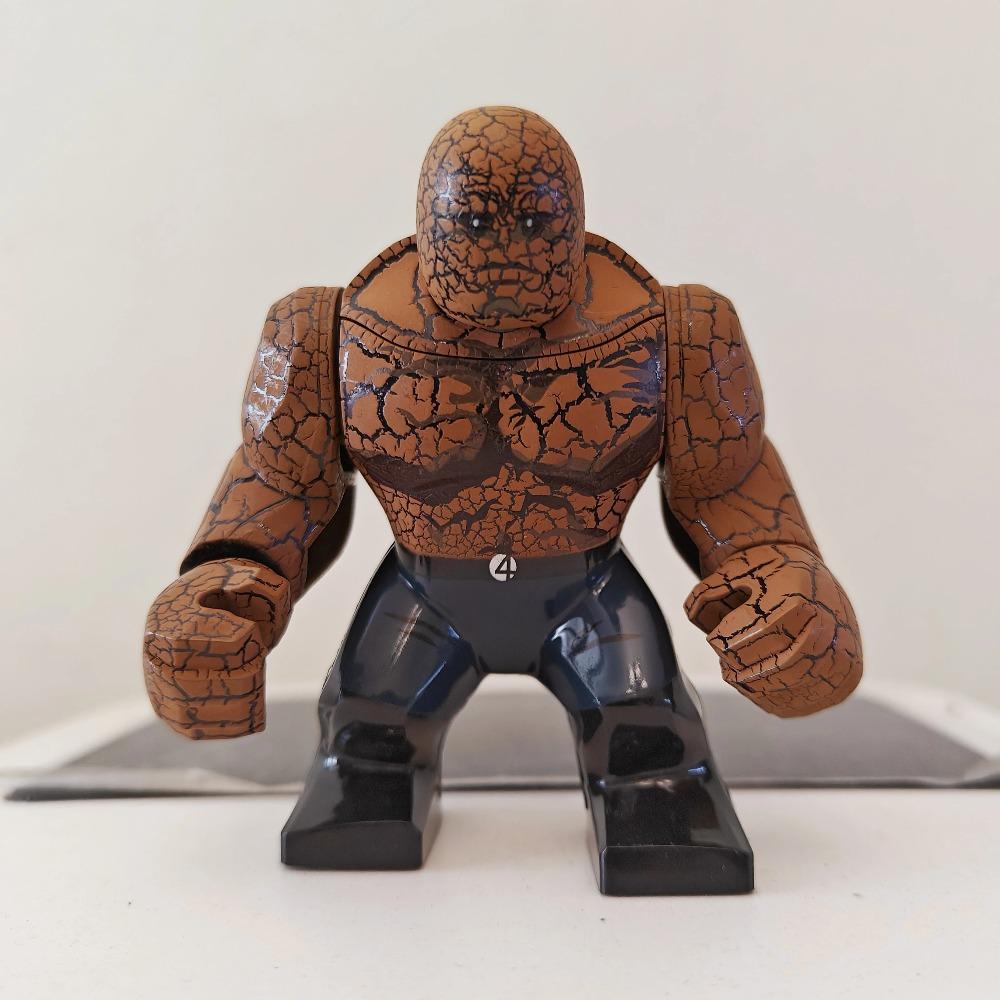 G0151 Новый набор Фантастической Четверки Конструктор Человек-Факел Мистер Фантастик Галактус Мини Экшн Фигурки Игрушки