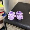 15-17cm For Rab Cloth Vinyl Doll Rain Boots Cry Baby For  Labubu Bow Shoes