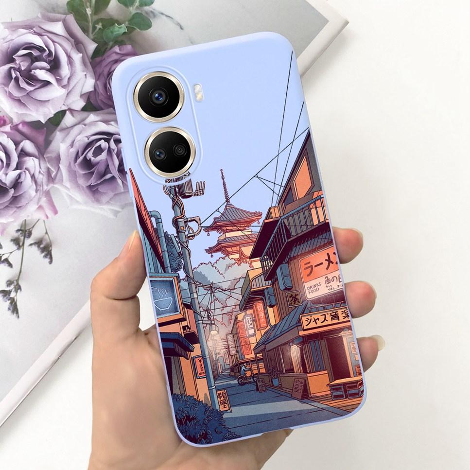 For Huawei nova 10 SE 4G Case Fashion Cartoon Pattern Soft Silicone Cover For Huawei Nova 10SE BNE-LX1 Bumper Phone Case Funda