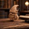 Фигурка гнома викинга, 3D-печатная милая скандинавская фигурка гнома, причудливая фигурка человечка, украшение для стола, полки дома и офиса