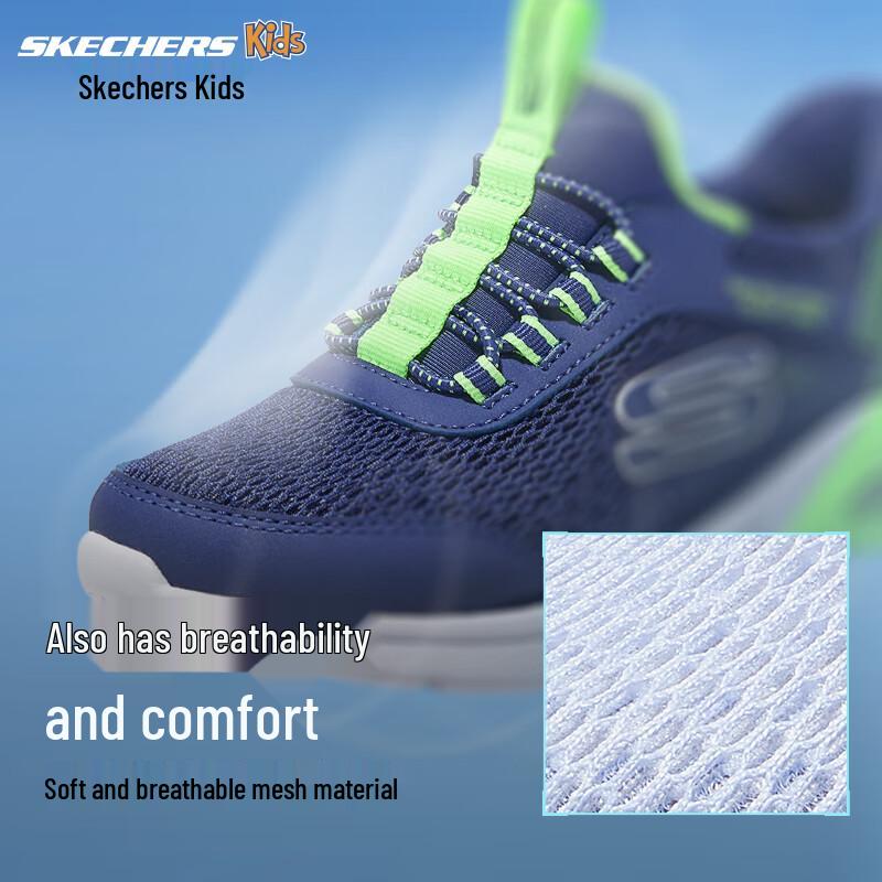 Skechers Детские яркие повседневные кроссовки-слипоны для бега