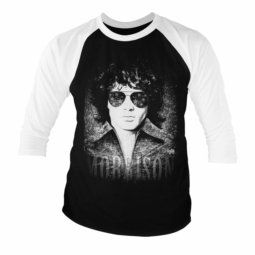 Maglietta A Maniche 34 America Di Jim Morrison Ufficialmente Licenziata S-XXL