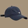 Fashionable Retro Polar Bear Embroidered Baseball Cap For Women Japanese Style Versatile Big Head Circumference Duckbill Cap
