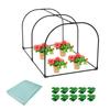 Mini Greenhouse For Plants Portable Cold-Proof Plant Protector Cover Garden Plant Guard Film Prevent Freeze Snow