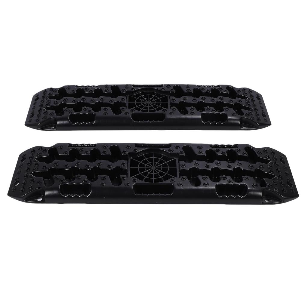 Off Road Traction Boards All Weather Auto Traction Mat Tire Grip Aid Unstuck Your Car From Snow Ice Mud and Sand Red