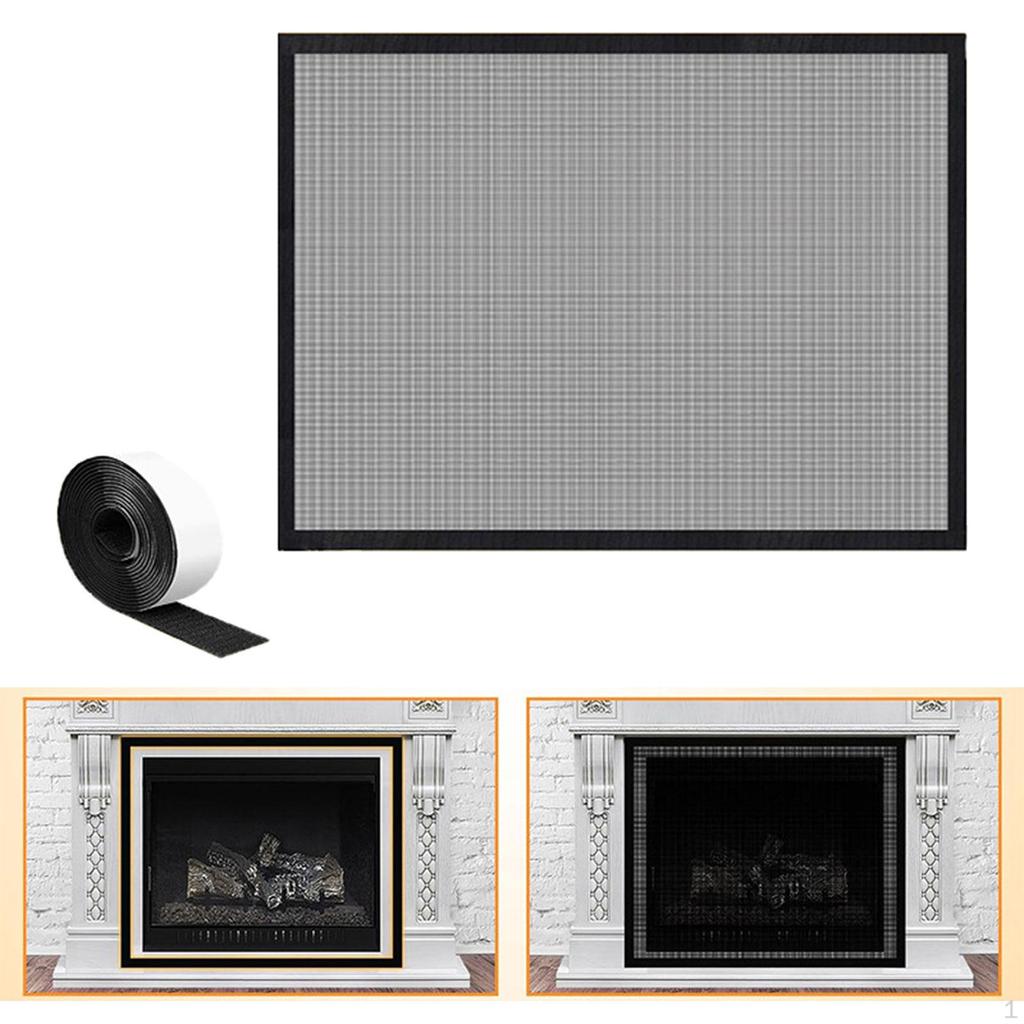 Элегантный противопожарный экран для стильной защиты камина