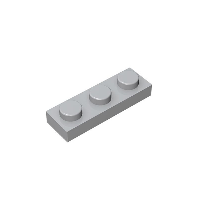 Нетоксичный Moc 10 шт. 3623 Пластина 1x3 Набор Строительных Блоков Высокотехнологичная Плата Световая Панель Кирпичики Частицы Идея Игрушки Детский День Рождения Подарки для Детей