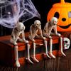 Halloween Skeleton Resin Ornaments Ghost Festival Don’t Hear Don’t See Atmosphere Skeleton Skeleton Craft
