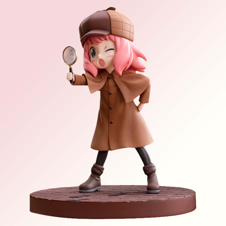 SPY X FAMILY CODE: Белая Фигурка Аниме Милая Кавайная Фигурка Игрушка Кукла Настольное Украшение Для Детей Взрослых Фанатов Девочки Подарок на День Рождения