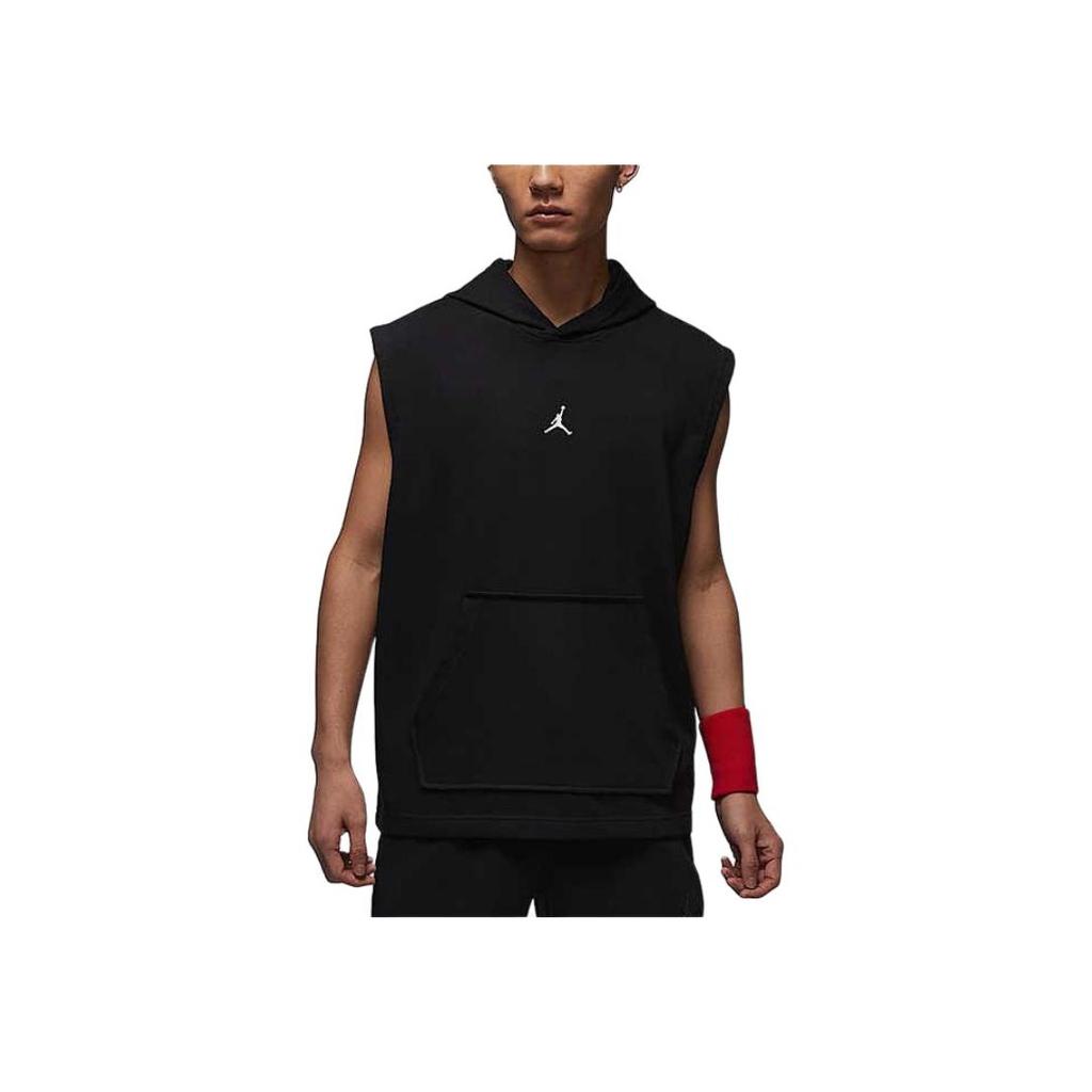 Jordan Как M JDF Sport Crossover Флисовая Толстовка без рукавов Мужская толстовка Черный HF9939010