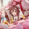 Аниме-певица INUGAMI KORONE Наволочка с принтом узора Подушка для гостиной Дивана и Декор спальни