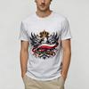 Vintage Poland Polish Flag TShirt for Unisex Funny Cotton Tees Round Neck Short Sleeve T Shirts Graphic Tops