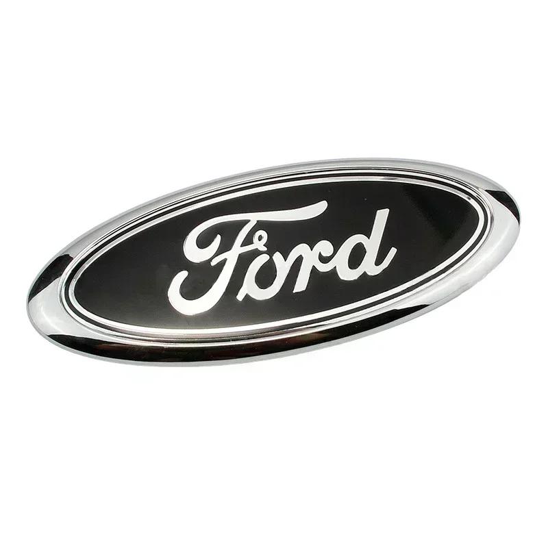 for Ford Fiesta Ranger Focus Explorer Fusion F150 F250 Escape Bronco Mondeo Transit ABS Car Body Trunk Hood Badge Decals Sticker