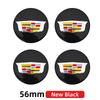 3D 4pcs 56mm 60mm 65mm Car Wheel Center Hub Cap Stickers Decal For Cadillac CTS DTS STS XTS ATS BLS SLS Deville CT5 CT6 XT5 XT6