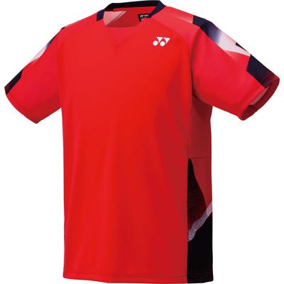 YONEX Игровая футболка 10676 Закатный красный L (Подходящий стиль) (496)