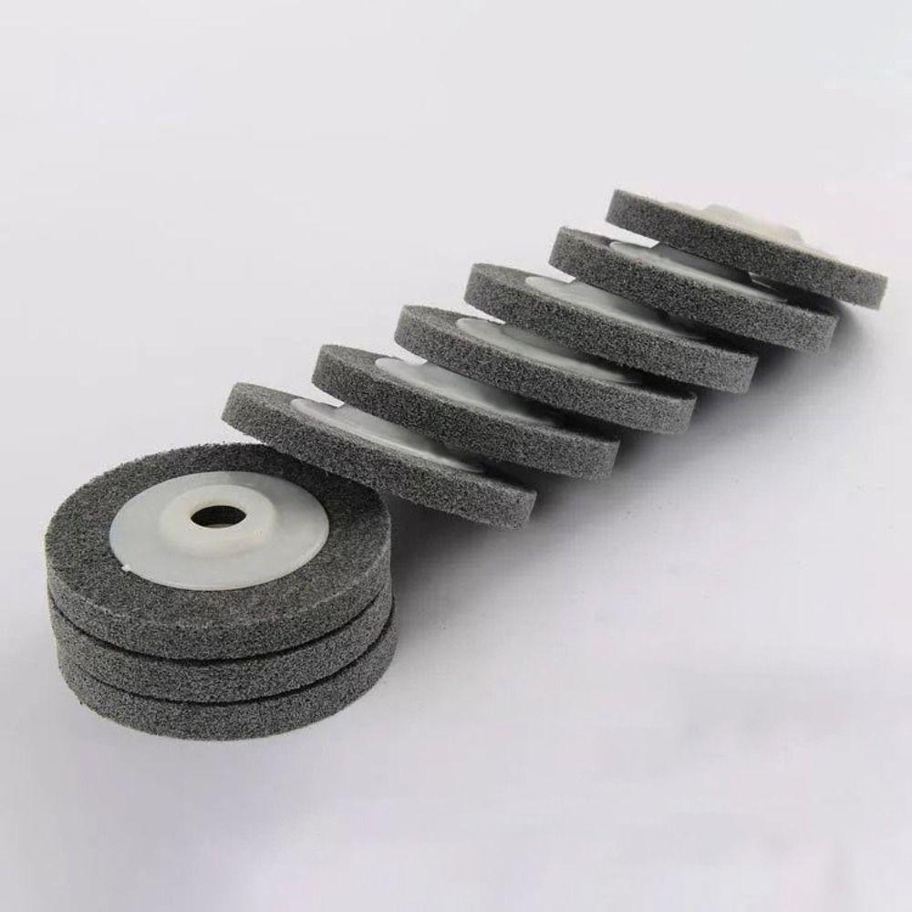 10pcs Wear-resistant Fiber Polishing Wheel Efficient Grinding Wheel Abrasive Sanding Disc  Metal