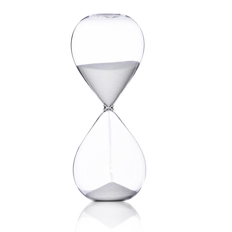 5/10/30/60 Minutes Time Hourglass Timer Home Decoration Glass Hourglass Ornaments Household Items Sand Timer Yellow Sand Timer