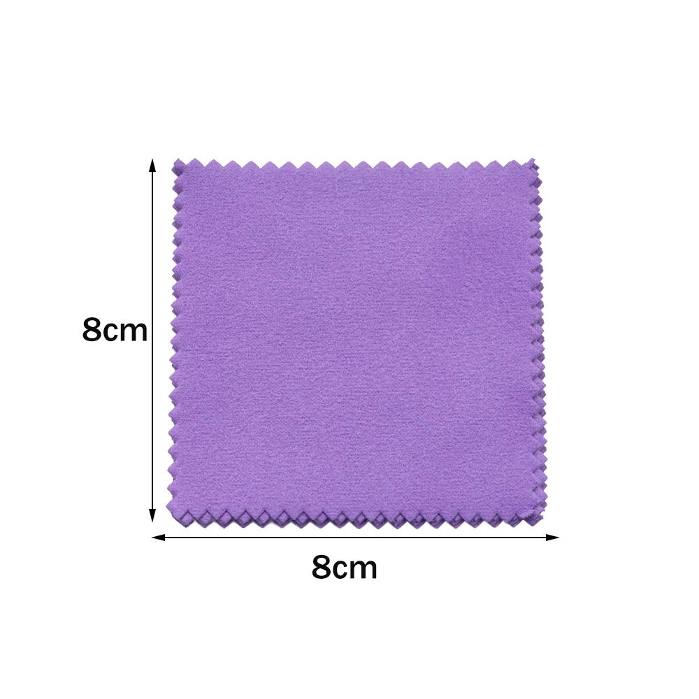 50 шт. Ткани для полировки и чистки ювелирных изделий из стерлингового серебра, золота, платины, для часов. Нетоксичные, удаляют потускнение, сохраняют блеск украшений