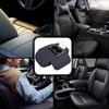 Car Armrest Storage Box Ergonomic Box Cushion Car Center Console Cover With Cup Holder Tissue Box Phone Slot Side Storage Bag