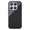 ABEEL Чехол для Xiaomi 17 Магнитный с текстурой углеродного волокна TPU PC PU Задняя крышка телефона