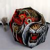 1pc Tiger Mask Automatic Opening/closing Umbrella with Auto Open/Close, Windproof, Foldable Sunshade yy250811118