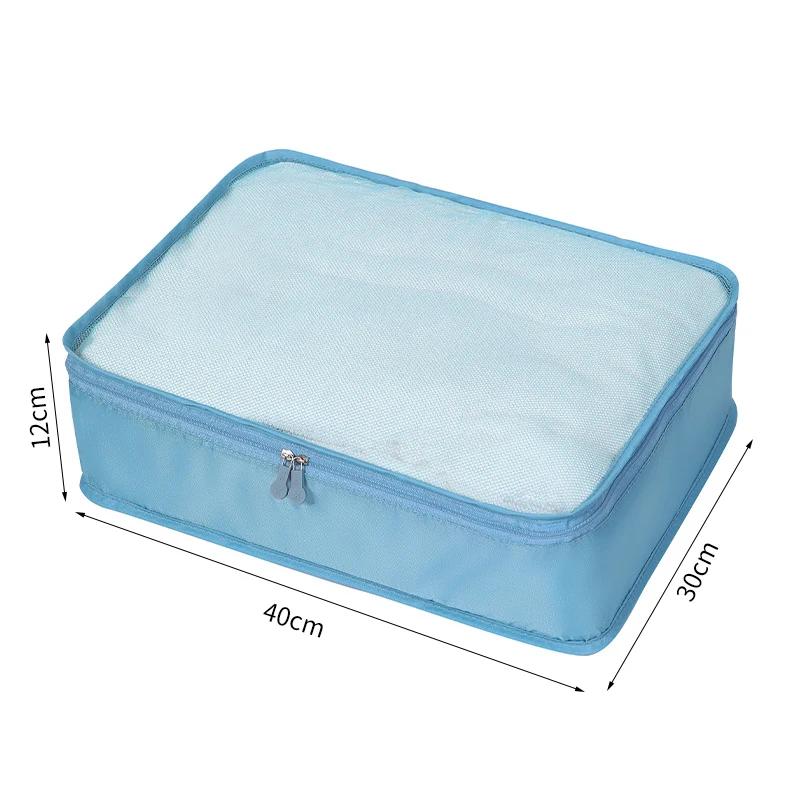Large Capacity Travel Bag Suitcase Clothes Storage Organizer Mesh Bag Portable Luggage Organizers Travel Clothing Storage Bag