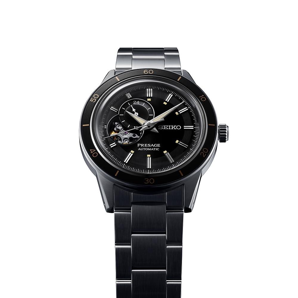 [Seiko Watch] Watch Presage Basic Line: Style60's Semi-skeleton SARY191 Men's Silver