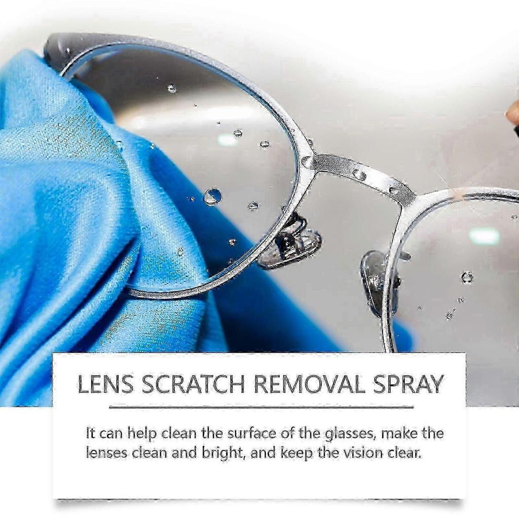 2025 Lens Scratch Remover 100ml, Quick Repair for Glasses, Removes Scuffs & Scratches, Restores Clarity, Optical Lens Cleaner & Restorer