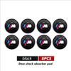 4/8/12pcs Car Silicone Anti-collision Door Shock Absorber Spacer Sticker For BMW M E34 E46 E39 E38 E90 E60 E36 F30 F30 F10 E92 DV1