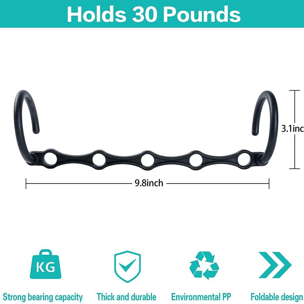 1 шт. волшебные вешалки, экономящие место, вешалки для шкафа, вешалка для экономии места, органайзер, многофункциональные вешалки, прочный пластик для хранения тяжелой одежды