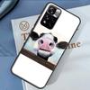 Cute Cow Moo Case For Xiaomi Redmi 14C 13C 10C 12C Redmi Note 13 14 Pro 12 11 9 10 9S 10S 11S 12S Cover