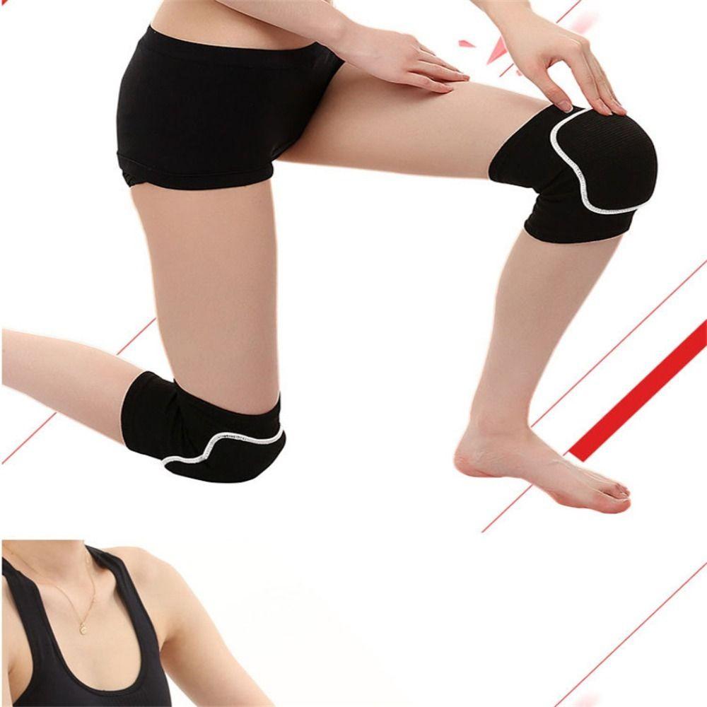 Breathable Thickened Sponge Knee Brace Elastic Knees Protector Support for Dancing Sports Knee Pads
