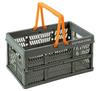 CAPTAIN STAG Folding Container Basket Folding Handy Container with Handle S Size Green UL-1041