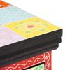 TV Stand Multicolored 60 x 30 x 24 cm Solid Mango Wood