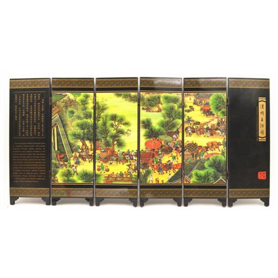 Экран ремесла отличный гладкий край деревянный благословение долговечность узор дизайн лак домашний декор