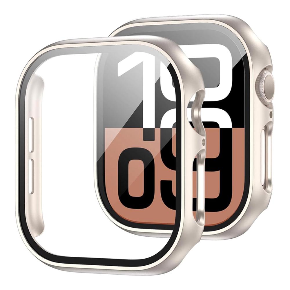 Защитная пленка для корпуса Apple Watch 10 9 8 7 6 5 4 SE 46мм 42мм 45мм 44мм 41мм 40мм Закаленное стекло PC Бампер Чехол Защитные