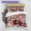 3pcs Duvet Cover Set (1*Duvet Cover + 2*Pillowcase, Without Core), Genshin Impact Print Bedding Set, Bedroom Decor, All‑Season, Birthday Gift