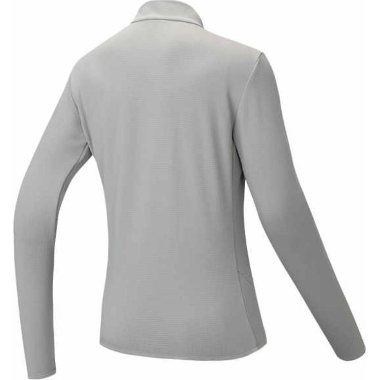 Anta Женский теплый вязаный топ с длинным рукавом облегающего кроя серии Outdoor, цвет Qingluan-Gray 162446402-1