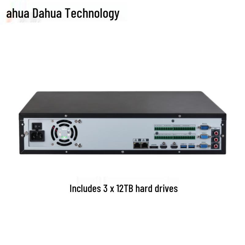 Dahua DH-NVR8864-X 64-канальный NVR с 8 отсеками, китайская вилка (адаптер в комплекте)