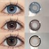 Mill Creek 2 Color Contact Lenses 14.5MM Large Diameter Blue Soft Hydrophilic Lenses Yearly Use Contatct Lens WT 40%